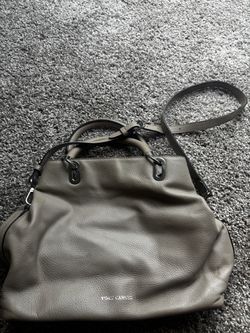 Vince Camuto Tan Leather Satchel Handbag