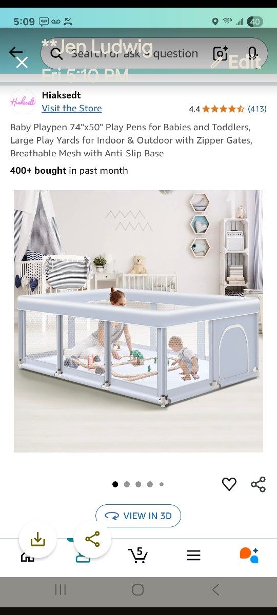 PlayPen X-Large - Grande