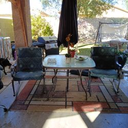 Patio Table And Chairs 