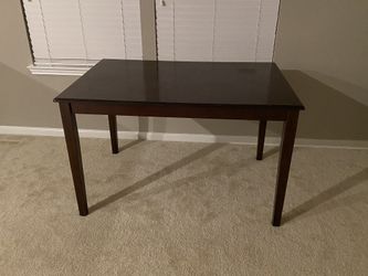 Dining table 48x32x30H brown color