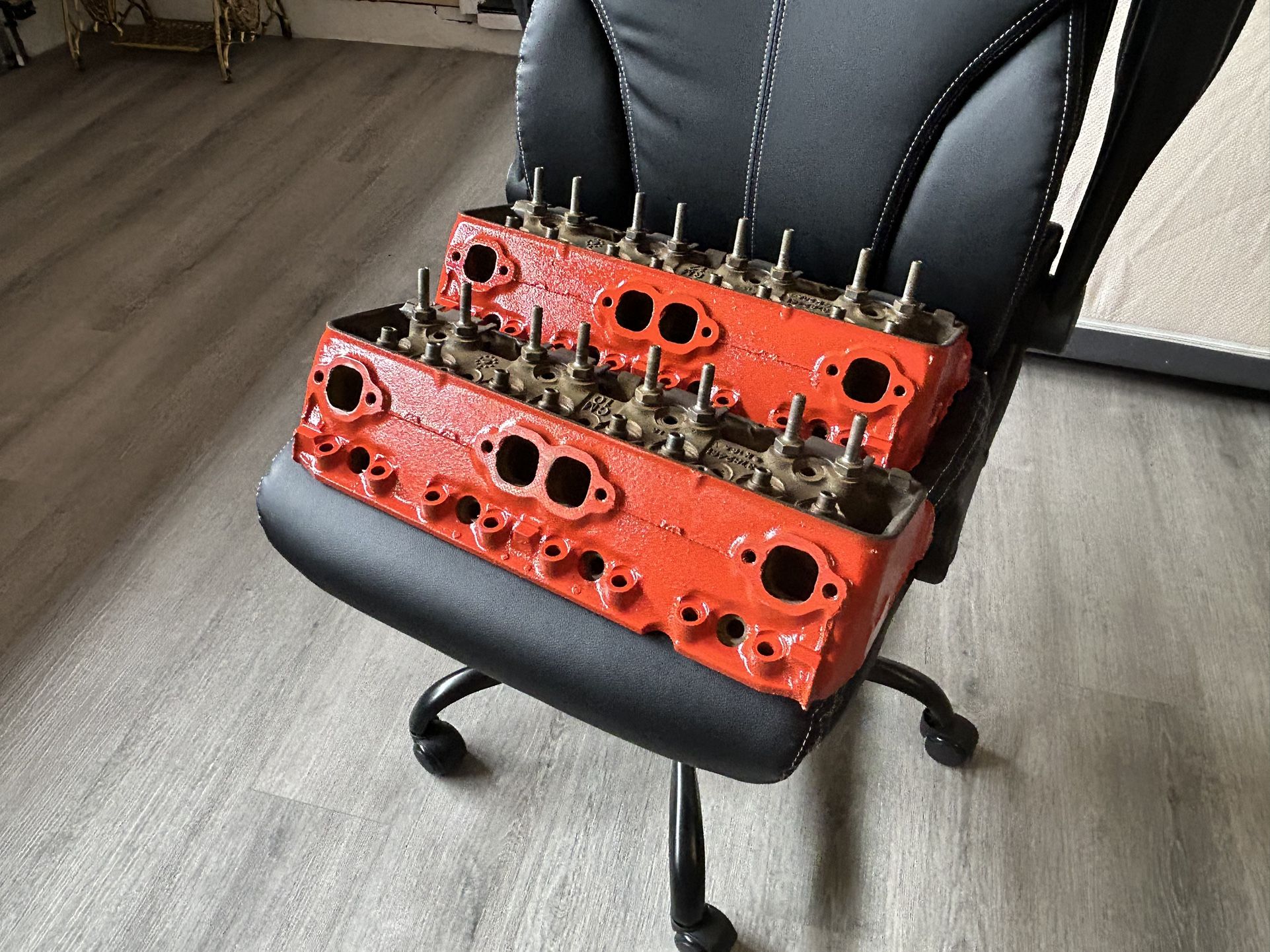 461 Fulie Sbc Heads, Rebuilt
