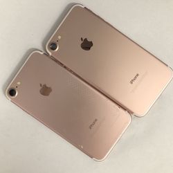 iPhone 7 |  Unlocked | Sold with Store Warranty | Comes with Cable & Charger | Each 