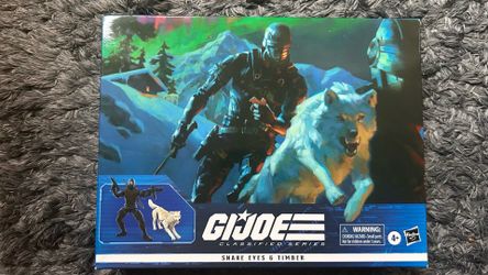 Gi Joe Classified Series Snake Eyes and Timber