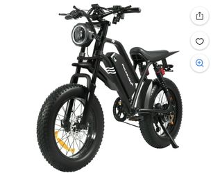 POLEEJIEK F6 Adult E-Bike, 1500W Brushless Motor, Up to 100-Mile Assisted Range, 48V 20AH Electric Mountain Bike, UL2849 Certified