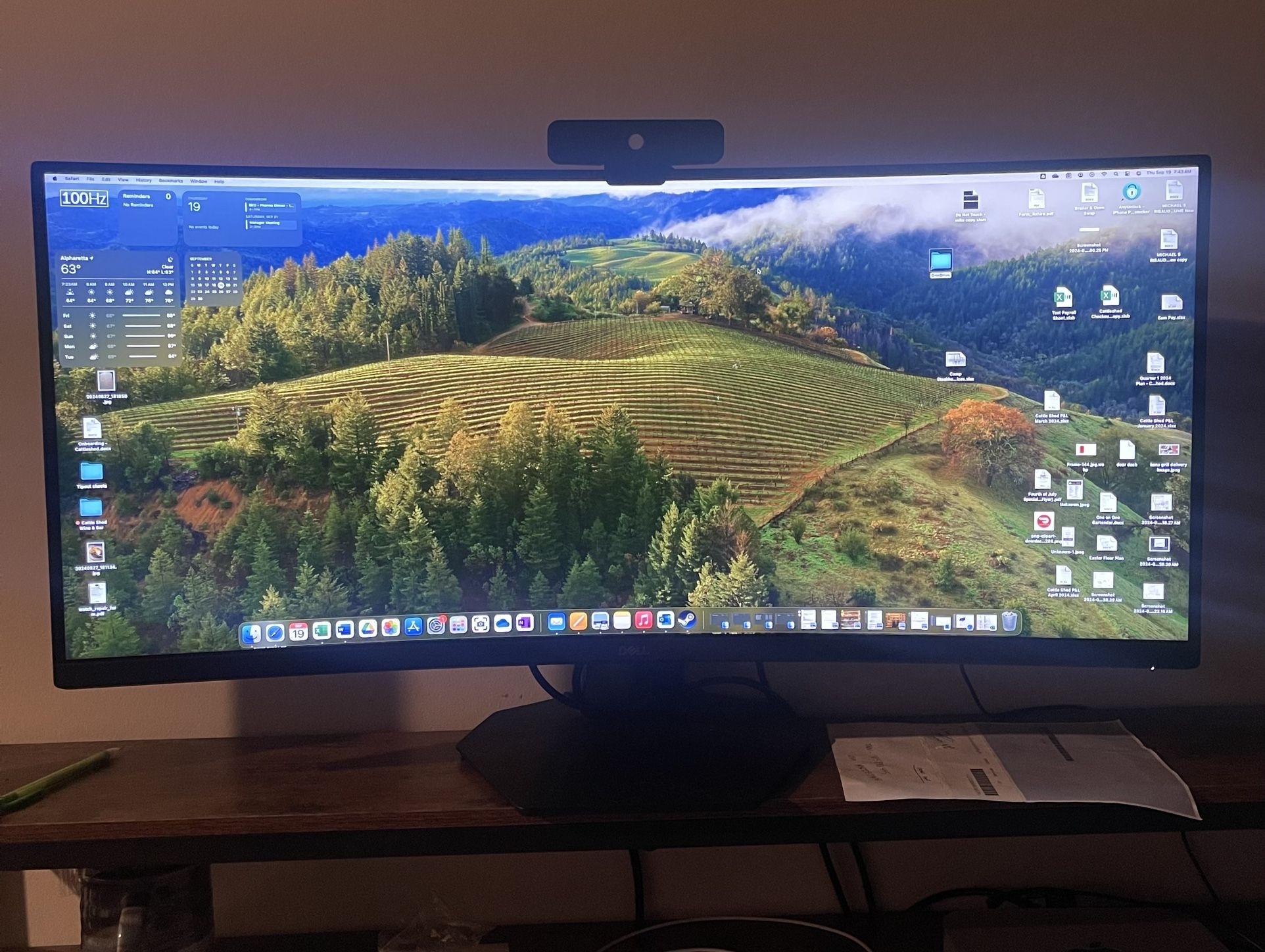 34 Inch Curved Dell Monitor 144hz Rate