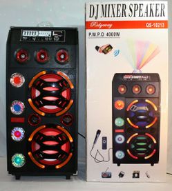 Axess bazooka Bluetooth speaker SD card,slot USB port,FM radio(bosina