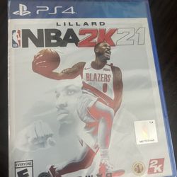 NBA 2K21 - (Sony PlayStation 4 PS4, 2021) 