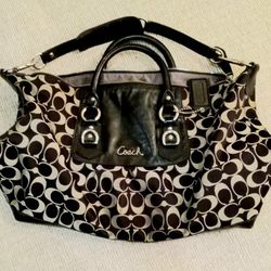Coach Ashley  Large Signature Satchel