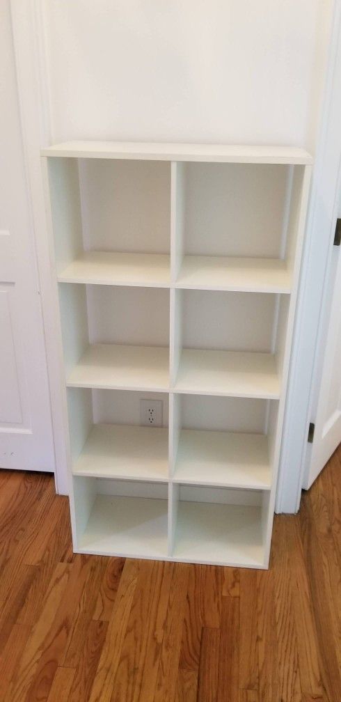 White Storage Shelving