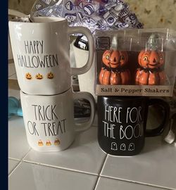 Rae Dunn Halloween Mug And Johanna Parker