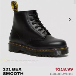 101 Bex Smooth  Leather Ankle Boots 