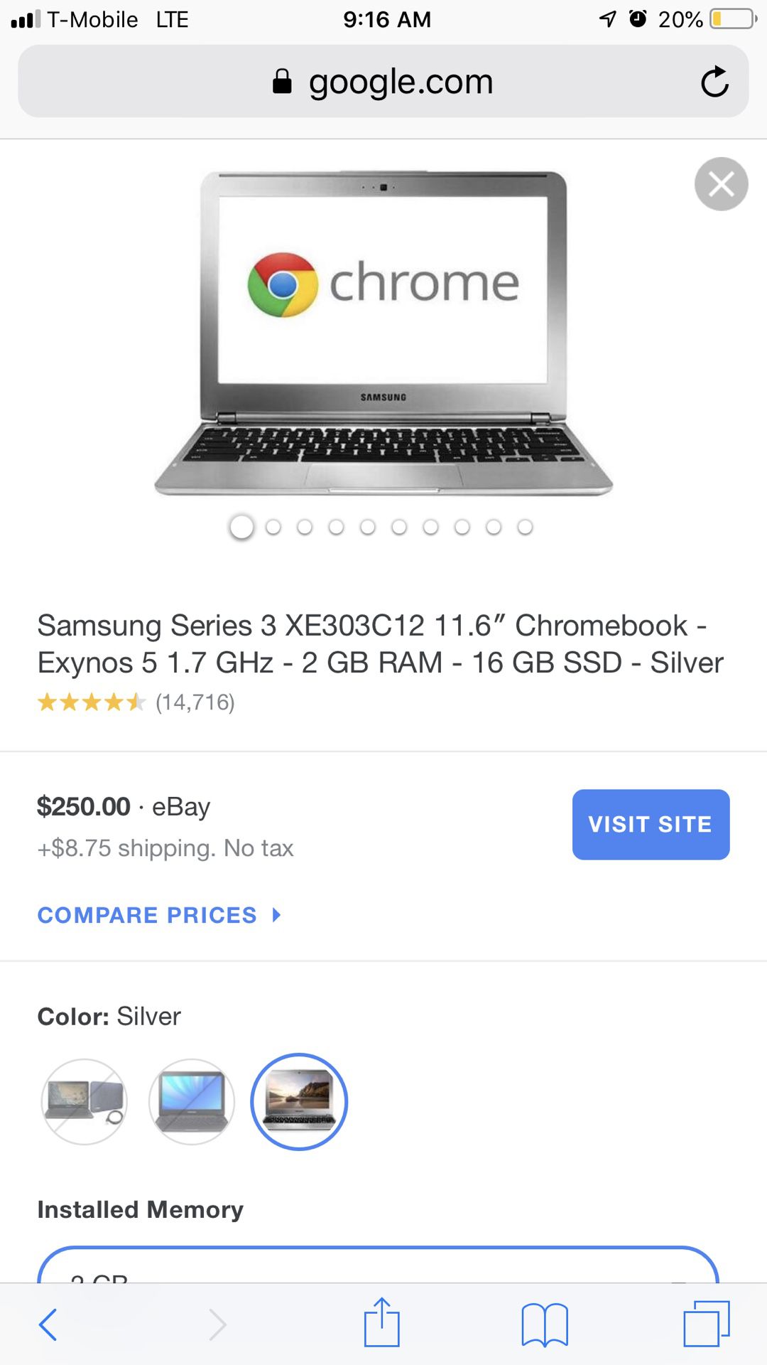 Samsung google chromebook