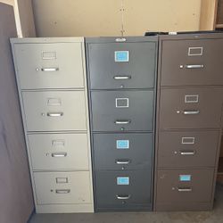 Filing Cabinets Four Units. Price Is Per Unit