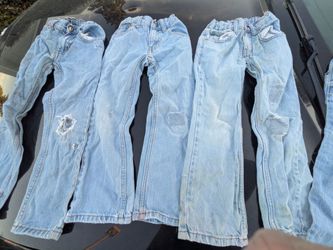 4 Pairs Faded Glory Jeans 6s RN#52469 35L