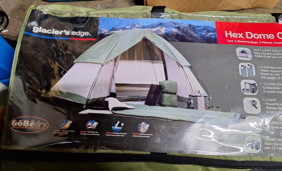 4 Person Tent Combo