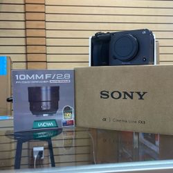 Sony FX3 With Laowa 10mm F2.8 
