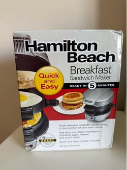 Hamilton Beach Breakfast Sandwich Maker