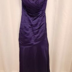Formal David's Bridal Dress Purple