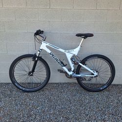 SPECIALIZED ROCKHOPPER COMP 26 INCH FULL SUSPENSION MOUNTAIN BIKE ( CHECK MY OTHER BIKES)