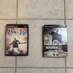 2 PlayStation 2 Games! Madden 07: Hall of Fame Edition CIB + The Mark Of Kri