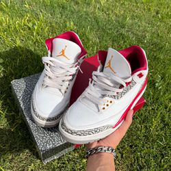 Air Jordan Red Cardinals 3’s