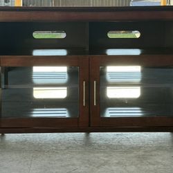Cherry Wood TV Stand