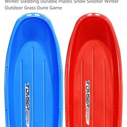 2 X 48 inch Snow Sleds