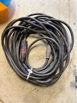50feet welding cable 1/2 thick with connectors