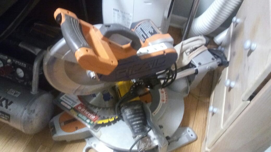 Rigid compound miter saw 12'