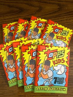 Topps Kids Baseball Card Packs