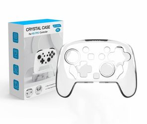 Clear Hard PC Crystal Case for Nintendo Switch NS2 Pro Wireless Controller