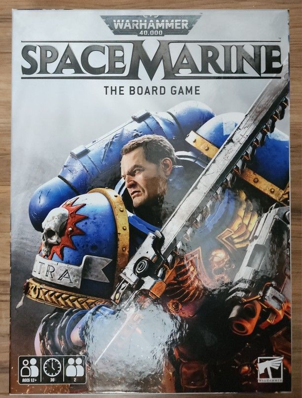 Warhammer 40k Space Marine The Board Game Brand New & Sealed W/ Titus & Tyranids
