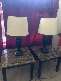 Marble End Table Set – $50 obo