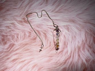 Clear Quartz Pendulum 