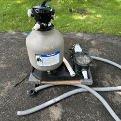  Doheny’s  Sand Filter and Pump Combo 16” Sand Tank 3/4 Hp Pump