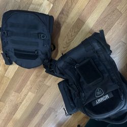 Tactical Baby Gear Carrier And Diaper Bag Combo