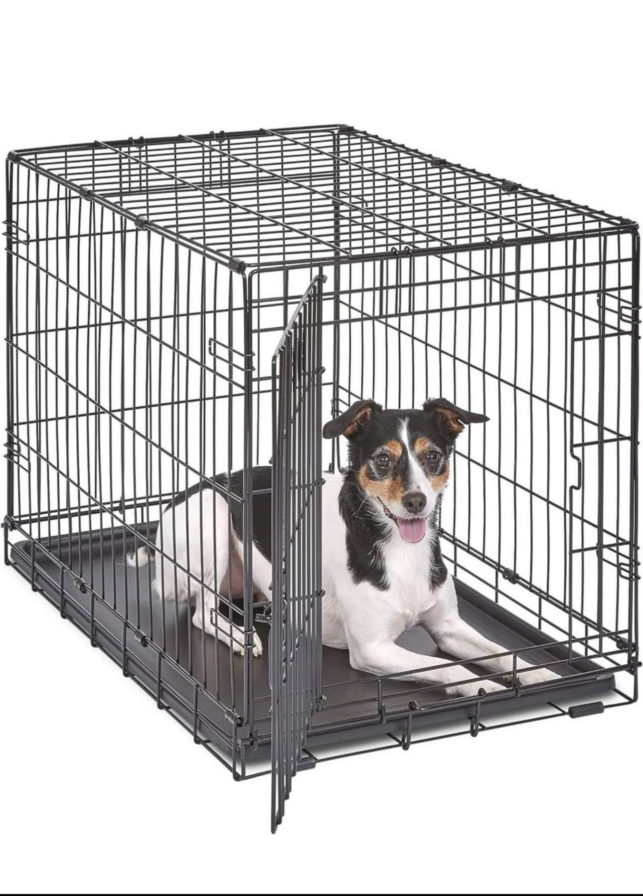 Single door dog crate 30L x 19 x 21 inches