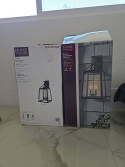 2 New Large Exterior Wall Lanterns