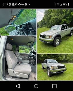 clean interior exterior Toyota Tacoma truck