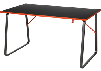 IKEA HUVUDSPELARE Gaming desk, black, 55 1/8x31 1/2"