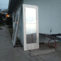 Double Closet Door With Mirror 