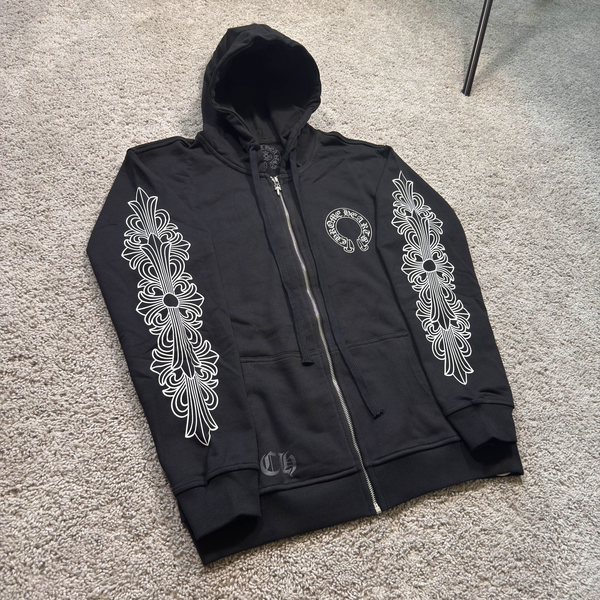 Chrome Hearts Zip Up Jacket