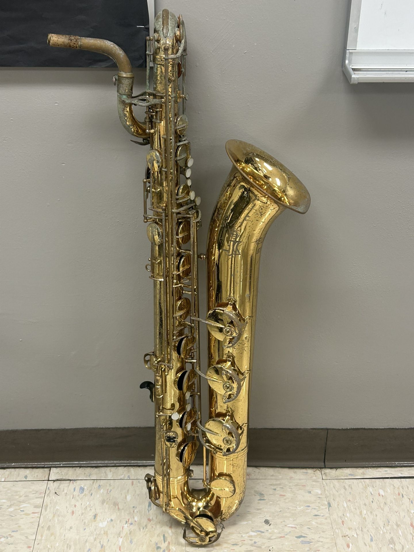 ACCEPTING OFFERS - Julius Keilwerth ST90 Low-A Baritone Saxophone For Repair/Restoration