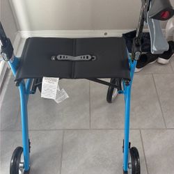 Dual Rotator Walker W/ Seat-Brand New