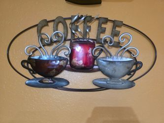 Metal Coffee Wall Art Decor