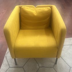 Yellow IKEA Chair