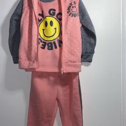 Toddler Girl Sweats Sets /Ropa De Mila Para Invierno