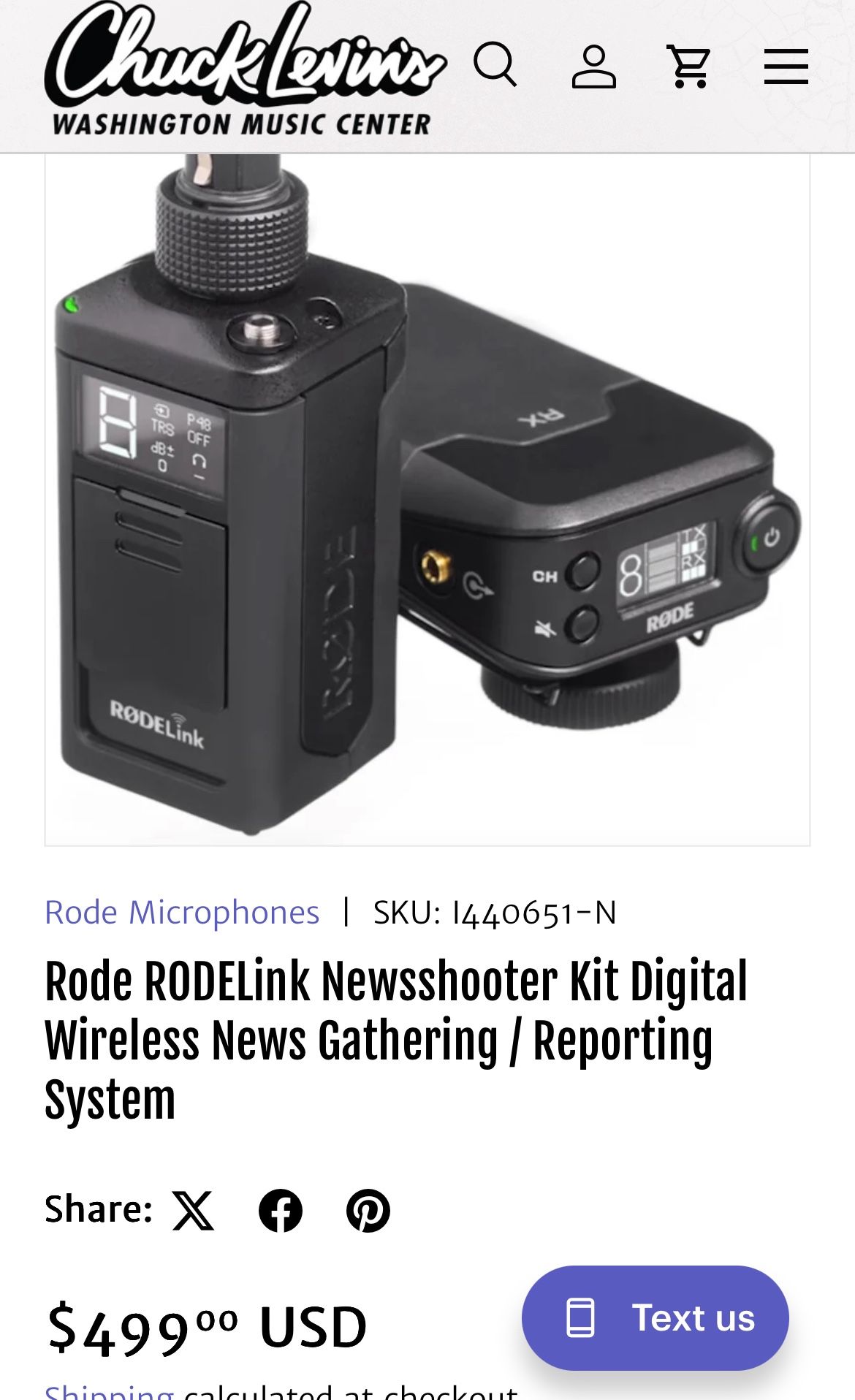 Rode Wireless Microphone (great for YouTube!)
