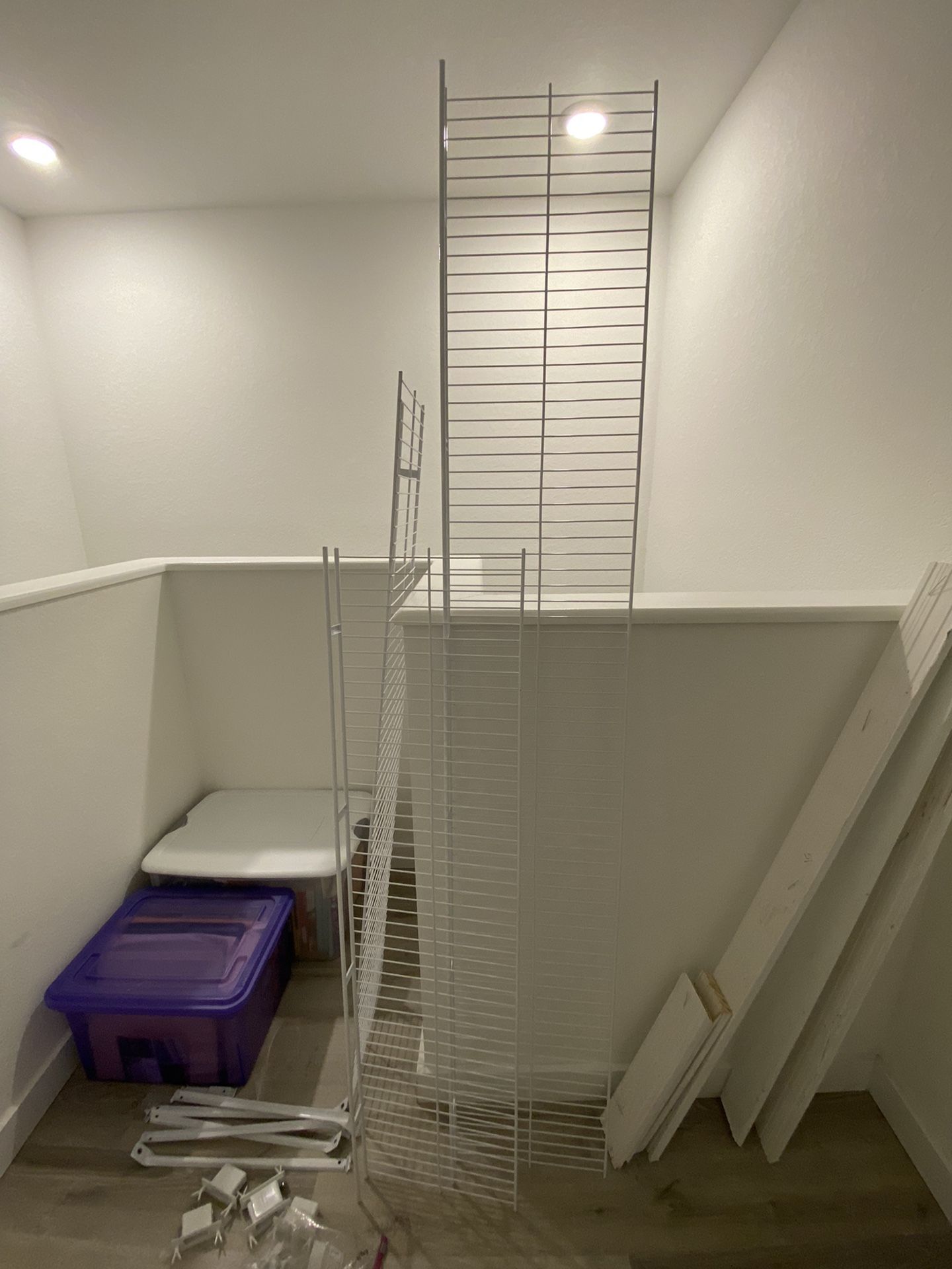 Metal Wire Shelves For Closets Or Garage 