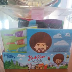 Bob Ross Decor Birthday Party 